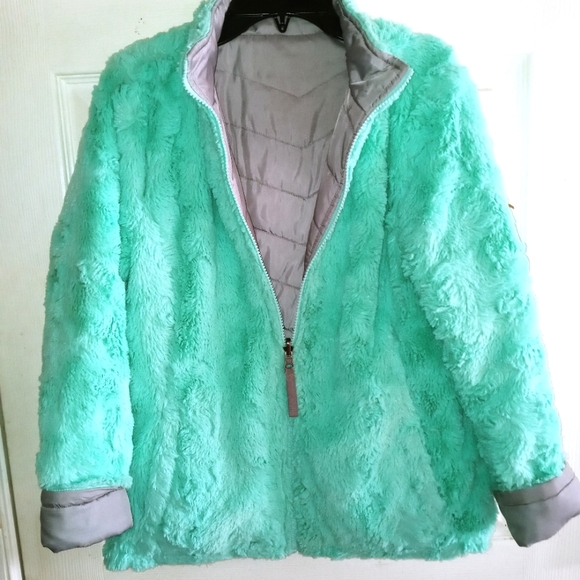SO Girls Reversible Coat - Picture 2 of 9